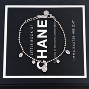 Armband met steentjes en ovale bedel – zilverkleurig – productfoto
